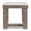 Table de bout en marbre Tessel
