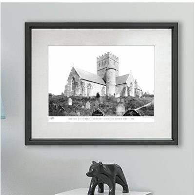 Aveton Gifford, St Andrew's Church South West 1890 - Single Picture Frame Print