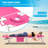3-In-1 Heavy Duty Tanning Chair With Face Hole Adjustable 5-Position Folding Chaise Lounge Chairs-1706792482