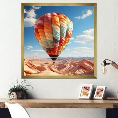 «Abstract Colorful Balloon Soaring II», reproduction sur toile