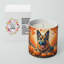 Pumpkin Spice Scented Tumbler Candle with Ceramic Holder