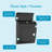 Aspen Locking Wall Mount Mailbox Black-30748128
