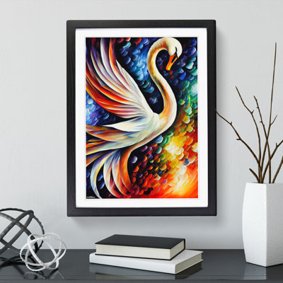 XV1022-3598X Portrait Of A Swan No.2 - Print
