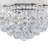 12 - Light Clear Unique/Statement Pendant