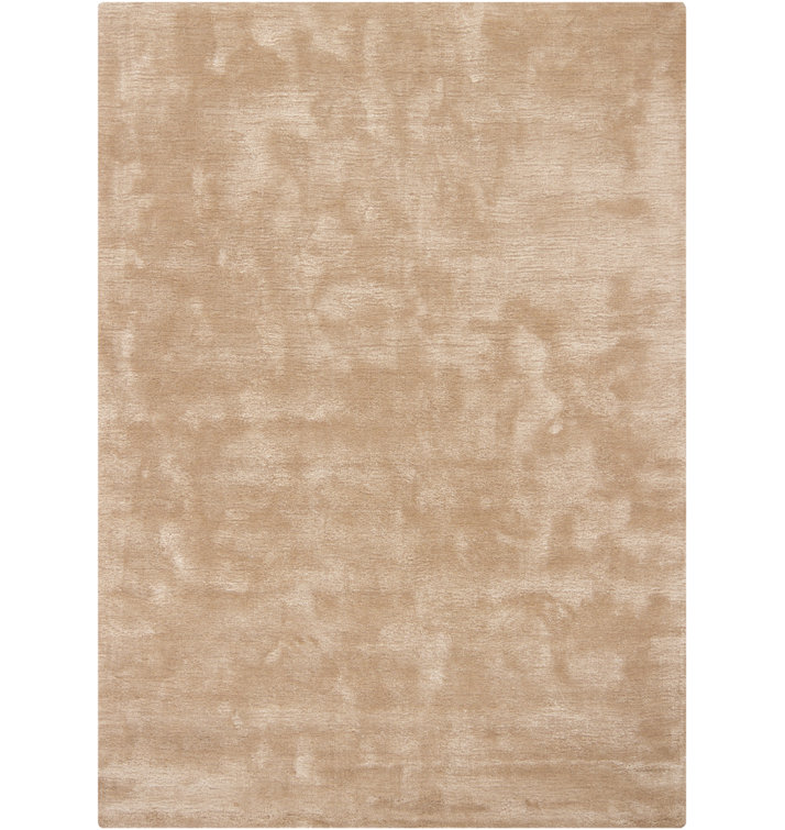 Tapis uni beige Tomica