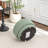 Round Upholstered Ottoman-459113835