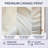 White Silk Fabric River - Fashion Canvas Wall Art Set-419005297-419005302