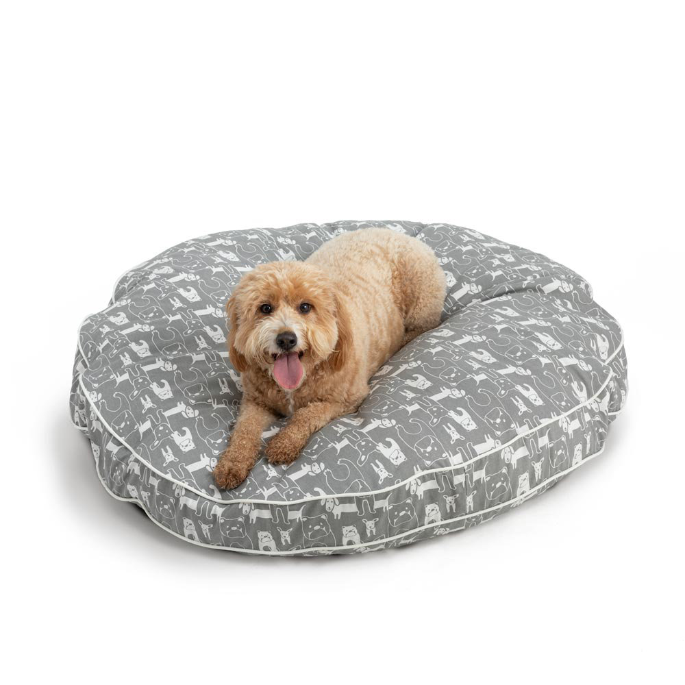 Snoozer Indoor/Outdoor Solarium Round Dog Bed - Wag Collection Snoozer Pet Products