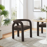 Chaise d'appoint en velours Astrid