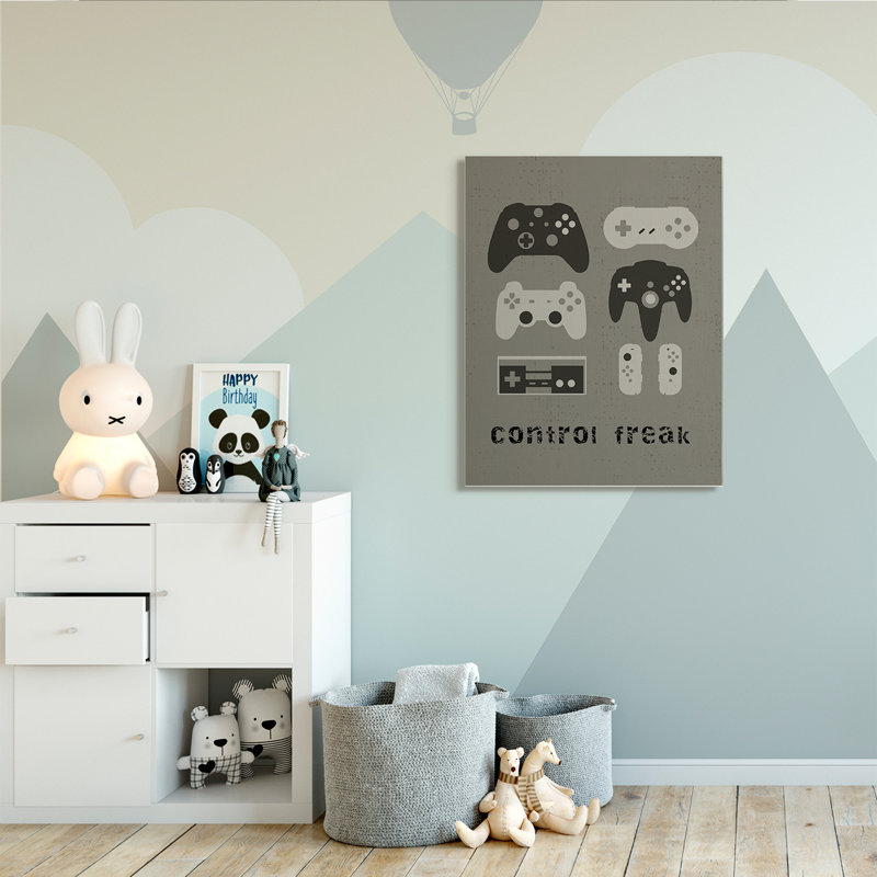Control Freak, Toile tendue, H 48 po x l 36 po x P 1,5 po