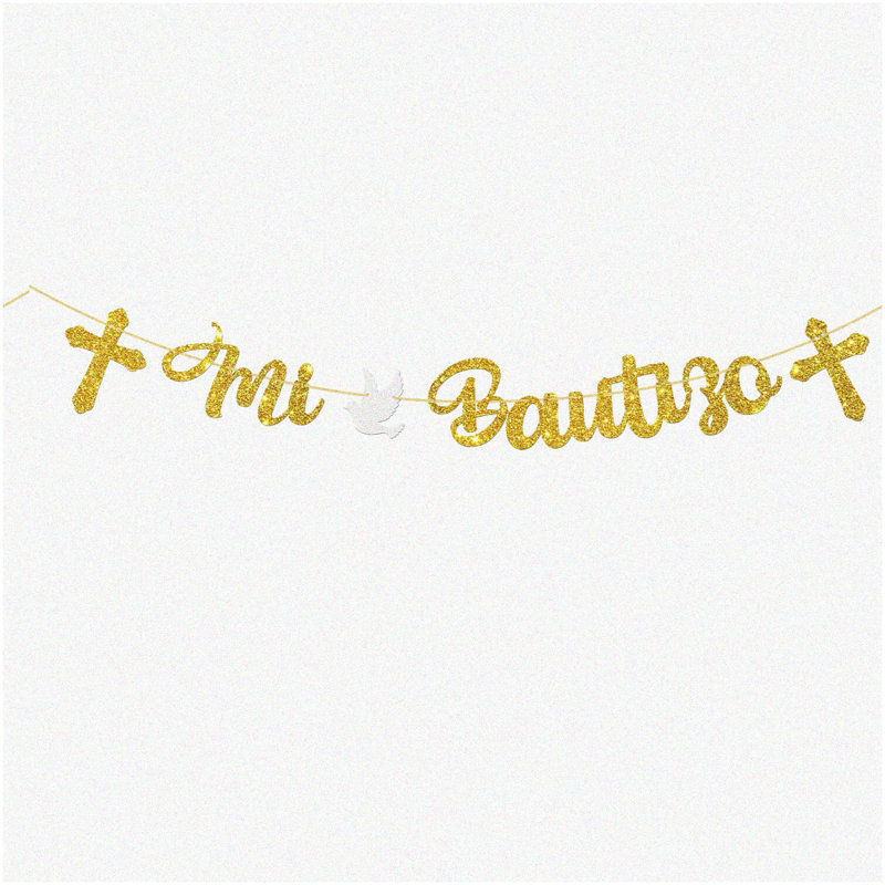Ageless Elegance Birthday Banner Decorations, Gold