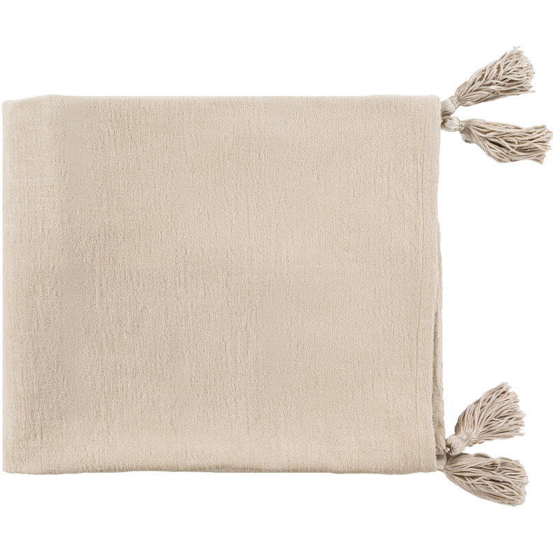 Copacetic Hand Woven Throw Blanket, Khaki