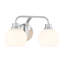 Luminaire pour meuble-lavabo de salle de bain 2 lumières Meridian-1616815649