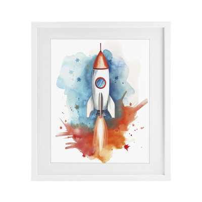 Impression de fusée sous-marine «Rocket», par Ray Powers