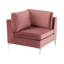 Millings 5 Seater Velvet Corner Sofa -184098604-184098605