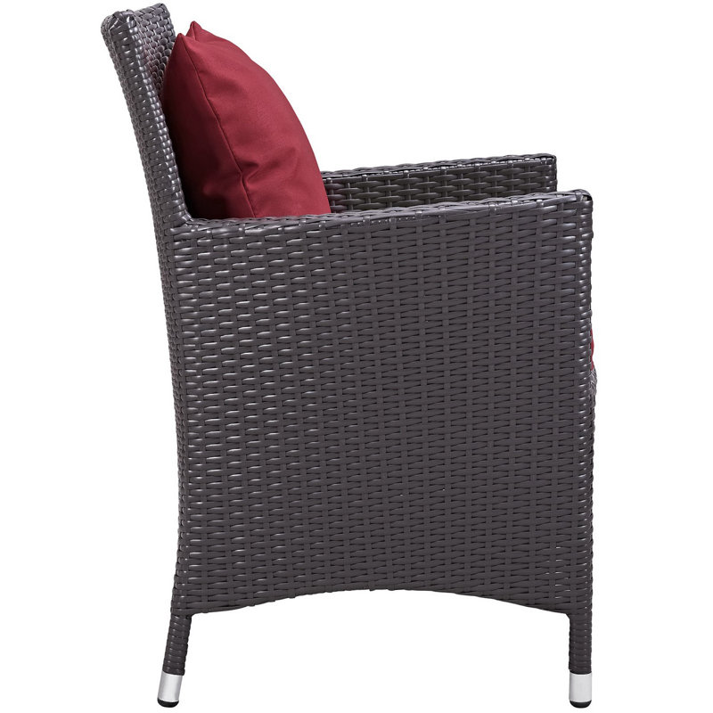 Convene 11 Piece Dining Set, Red, 10