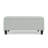 Harrison 36"W Upholstered Linen Look Fabric Transitional Square Lift-Top Ottoman With Hidden Storage-2065793142