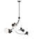 Sprig 4 - Light Unique/Statement Geometric Chandelier