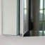 Armoire à pharmacie 15 po x 26 po avec miroir réglable et fixation murale en aluminium pour salle de bain