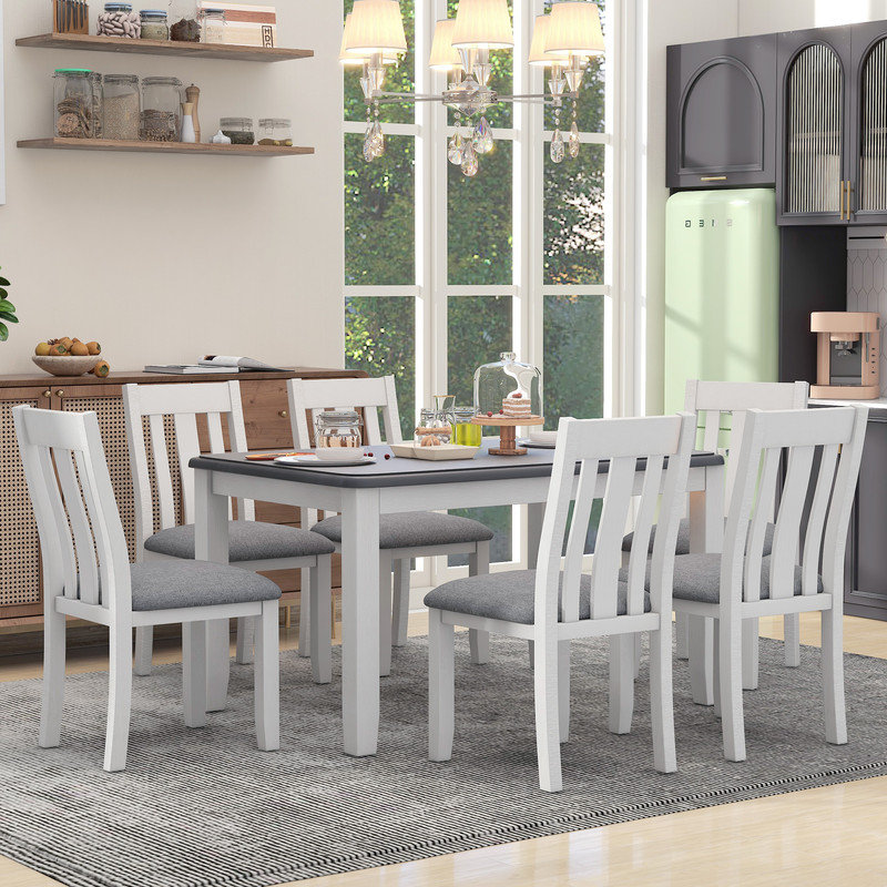 Red Barrel Studio® Lamyrah 7 - Piece Extendable Dining Set | Wayfair