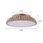 Antique Circular Led Flush Mount Light With Clear Crystals