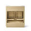 Meuble-lavabo avec lavabo en bois 30 po Almaraz