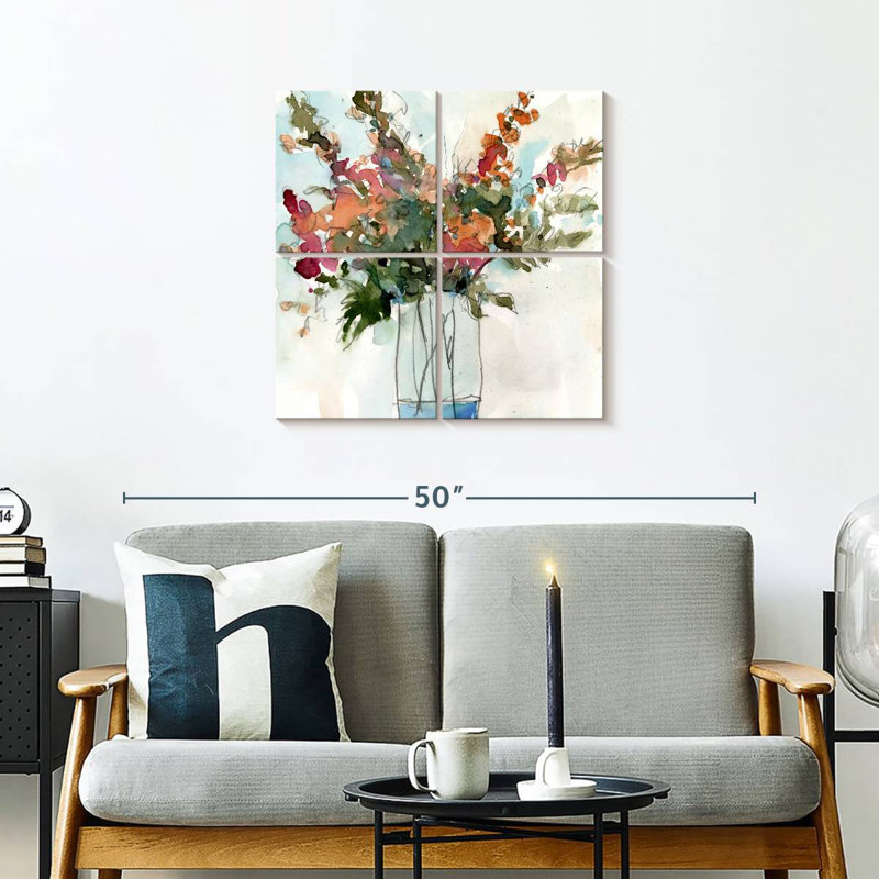 Nature morte Harnek Water Garden I, H 26 po x l 26 po
