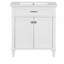 Meuble-lavabo de 30 po avec lavabo en céramique, portes à fermeture en douceur et tablettes réglables-1027361601