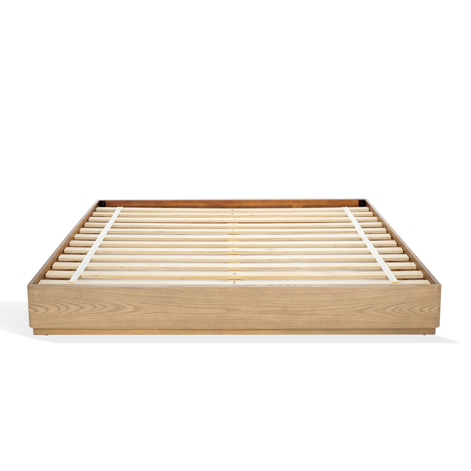 Arland Decarla Wood Bed Frame, Natural, Queen