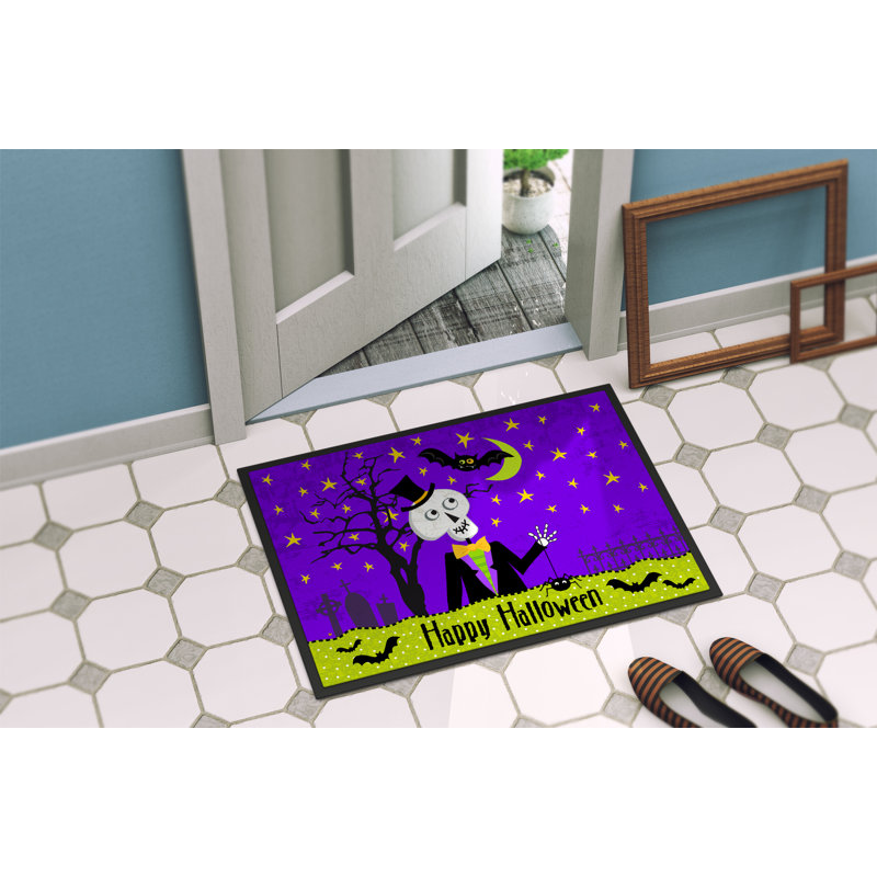 Paillasson Fanchet Happy Halloween, Rectangle 2 pi x 3 pi