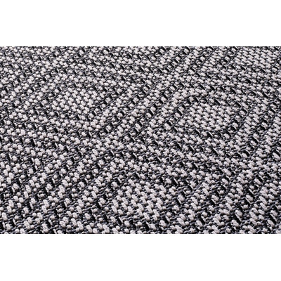 Freddy Geometric Machine Woven Flatweave Indoor / Outdoor Area Rug
