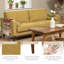 2 Seater Corduroy Loveseat-995245723
