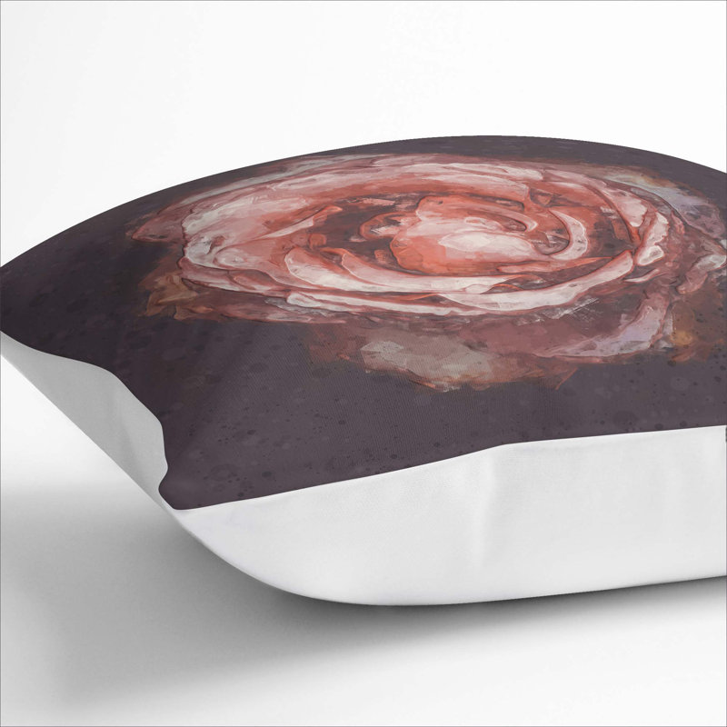 Square Throw Cushion, 55cm H x 55cm W x 20cm D, White