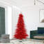 Lighted Artificial Fir Christmas Tree-1766794264
