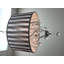 Luminaire suspendu tambour 1 lumière Broomdale