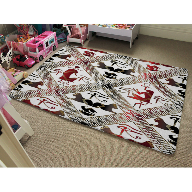 Nunley Rectangle Shaggy Area Rug, Rectangle 140 x 200cm