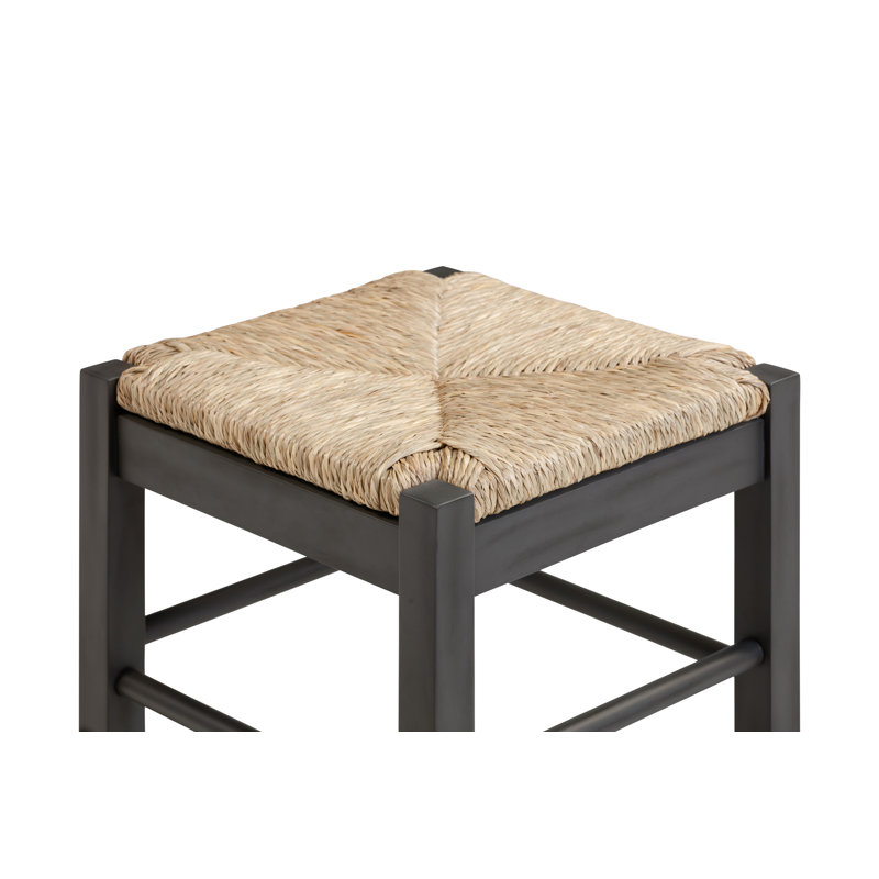 Tabouret de bar et de comptoir Miltonsburg, Tabouret de comptoir (siège d'une hauteur de 24,5, Gris