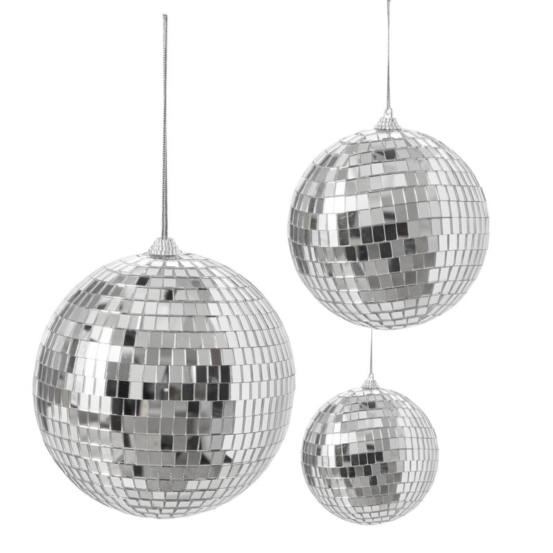 Ornement boule disco 5,5 po