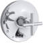 Purist® Rite-Temp Pressure-Balancing Valve Trim with Cross Handles-1139676142