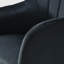 Chaise de bureau rembourrée en velours Farrah-101215810