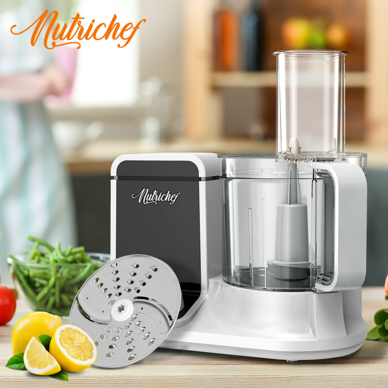 Nutrichef Food Processor Slicing/Shredding Disc - Slicing/Shredding Disc Replacement For Nutrichef Multifunction Food Processor Model Number: Ncfp8, Stainless Steel - Nutrichef Prtncfp8Shrsli