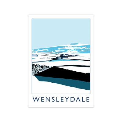 Wensleydale In Snow 1 Piece Wall Art