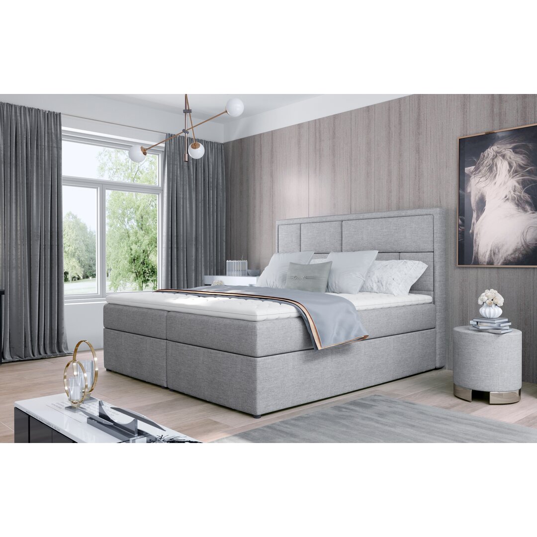 Boxspringbett Godana mit Topper