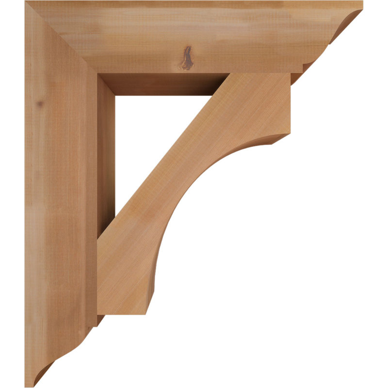 Support traditionnel Westlake, Cèdre rouge de l'Ouest, Lisse, H 32 po x l 5,5 po x P 28 po