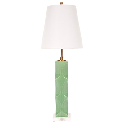 Tracy Green Ceramic Table Lamp