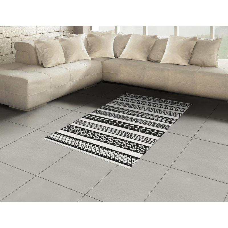 Val Southwestern Hand Woven Area Rug, Rectangle 120 x 180cm