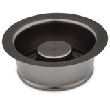 3-1/2" Brass Kitchen Garbage Disposal Flange and Stopper