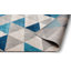 Rivka Modern Blue/Grey/Cream Geometric Rug-26164150