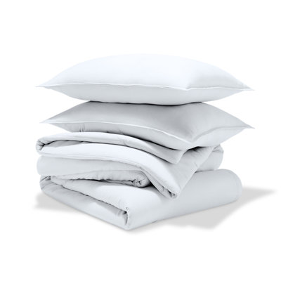 Down Alternative Track Stitch Comforter Set