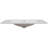 36" Single Bathroom Vanity Top With White Basin, 3-Faucet Holes, Ceramic, White